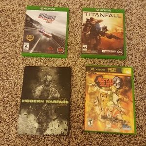 Bundle of 4 xbox one games